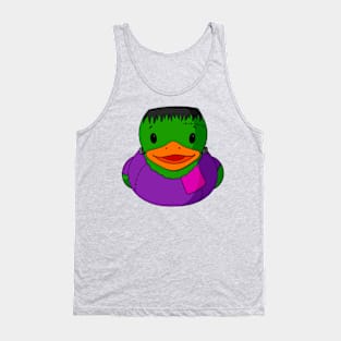 Shabby Frankenstein Rubber Duck Tank Top